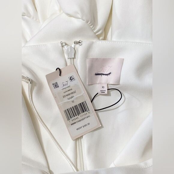 Cinq a Sept Lilith Ruched Minidress size 10 - Picture 11 of 12